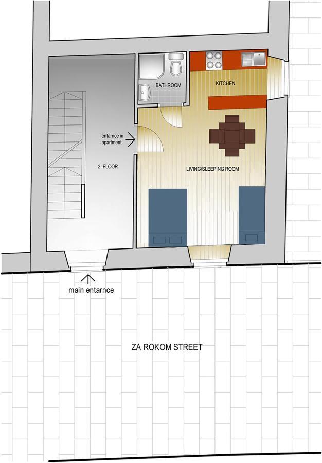 דוברובניק Apartment Naval מראה חיצוני תמונה